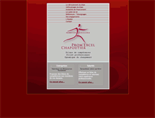 Tablet Screenshot of chapoutier-promexcel.com